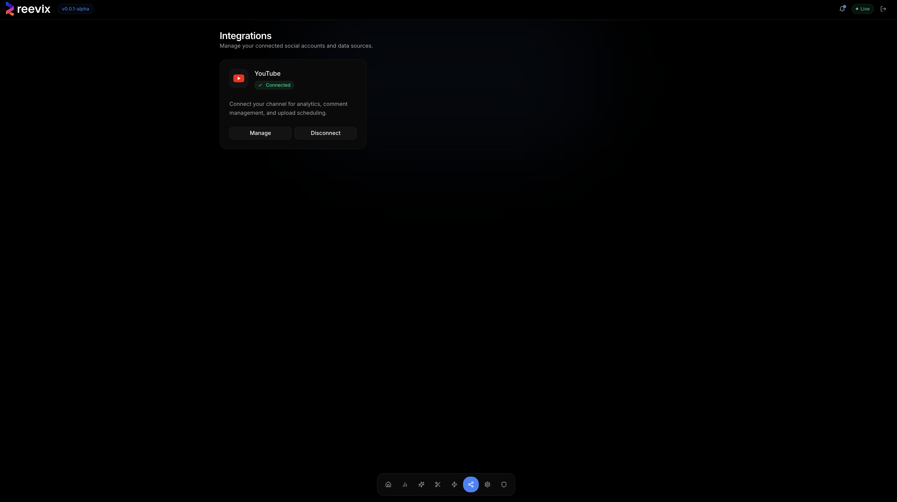 Reevix AI YouTube Integration - Seamless Channel Connection